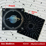 Press-On Nails Instruction Card Multi-style bronzing (MOQ:50 pieces)