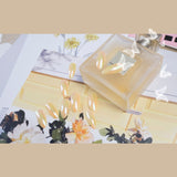 Adesivo de unha rosa laranja Aurora temperamento laranja leite para unhas postiças à prova d'água removível |365nails