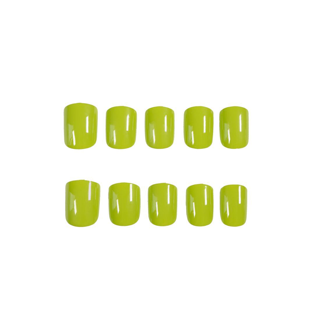 Solid color short avocado green grass green white press on nails finished fake nail manicure patch nail patch waterproof|365nails