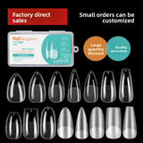 Nail Tips Nail pads are transparent and semi-matte, fully pasted, ultra-thin and non-marking, extended, and 240 full-size fake nails are free of engraving and grinding.