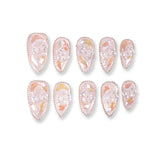 365Nails Icy Crushed Sugar Cutout Bow Press-OnsSold in packs of 5. Minimum order: 1 pack (5 pcs). Quantity = number of packs. Qty 1 = 5 pcs
