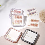 Acrylic s storage box Sold in packs of 3. Minimum order: 1 pack (3 pcs). Quantity = num of packs. Qty1 = 3pcs, Qty2 =6 pcs