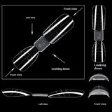 Nail Tips Nail art extension nail mold 120 pieces boxed, no paper holder, no trace oval with scale line, rapid phototherapy nail film wholesale