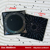 Press-On Nails Instruction Card Multi-style bronzing (MOQ:50 pieces)