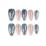 365Nails Moonlit Galaxy Stiletto Press-On Nails
