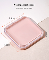 Acrylic s storage box Sold in packs of 3. Minimum order: 1 pack (3 pcs). Quantity = num of packs. Qty1 = 3pcs, Qty2 =6 pcs