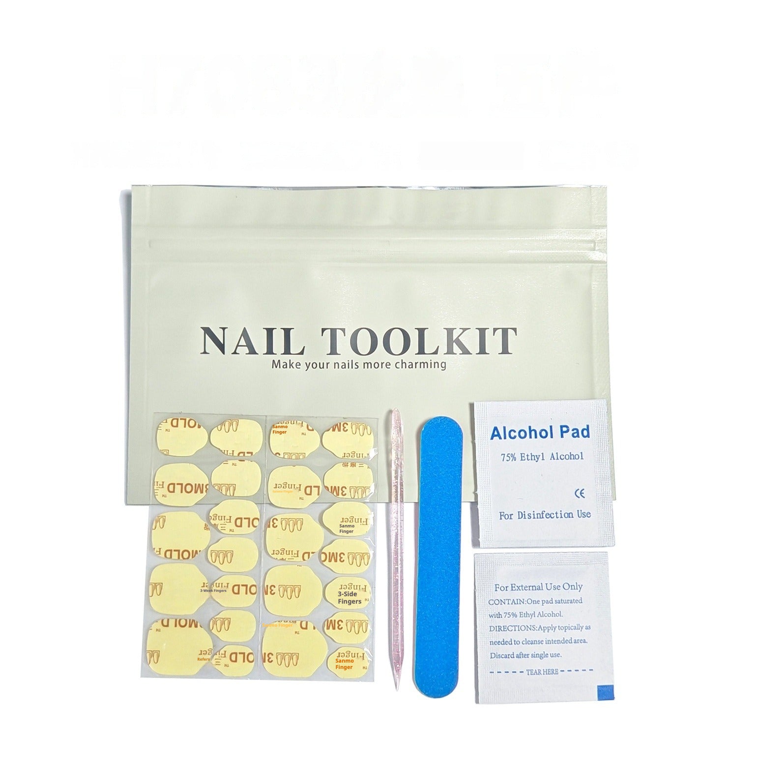 Nail Kits | Ultra‑Stick Jelly Tabs | Stronger Than Traditional Gel, 10–15 Days