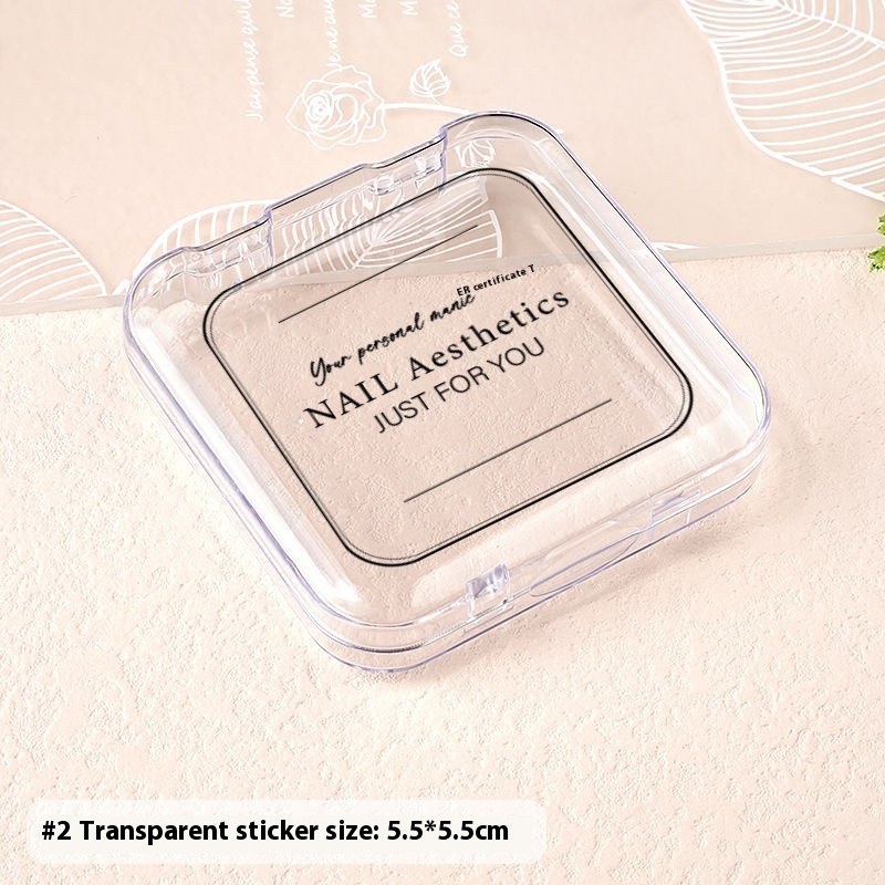 Acrylic press on nails storage box wholesale