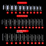 Nail Tips semi-stick water pipe nail piece, French C-arc false nail press on nails patch, extended square head C-type water pipe nail
