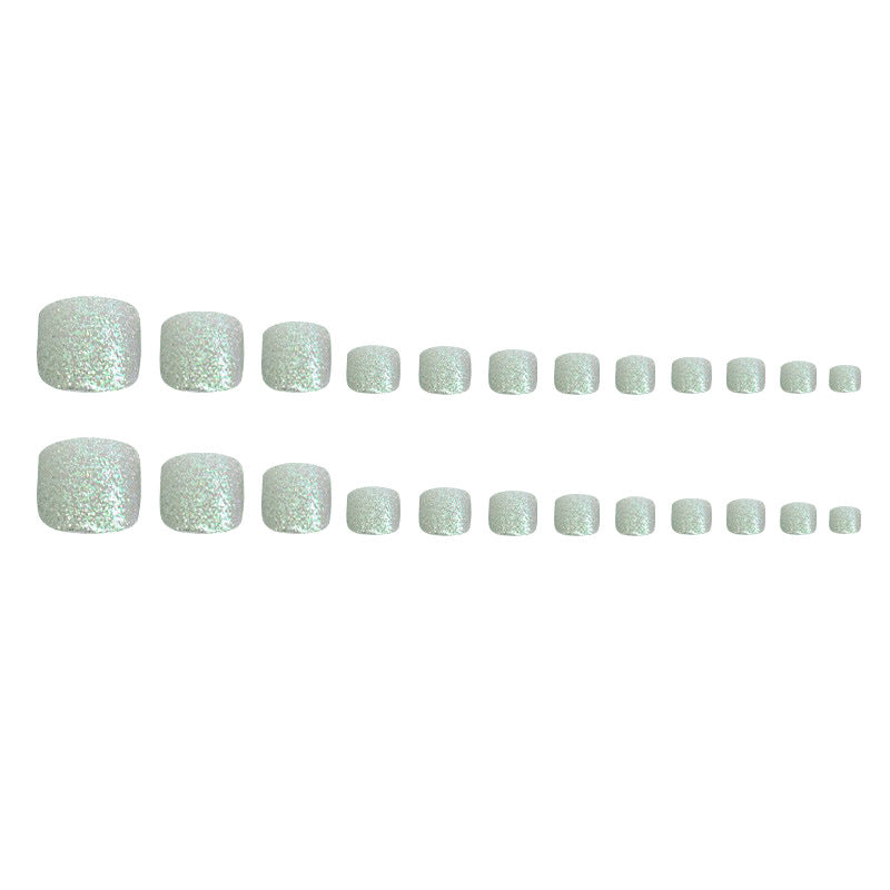 Peça de arte para unhas Peça de unha Flash explosivo Unha usável Peça de unha removível Unhas dos pés de pressão Peça de unha para unhas dos pés Patch de arte de unha com flash fino | 365 unhas