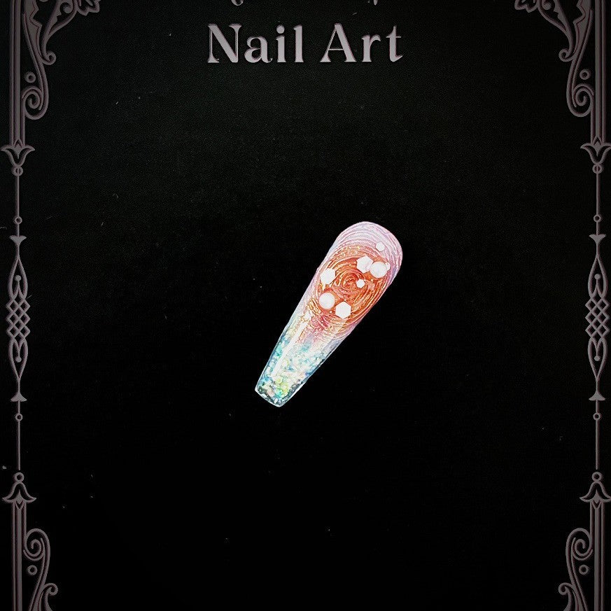 Title Twilight Oil-Paint | Luminous Art Series Press-On Nails