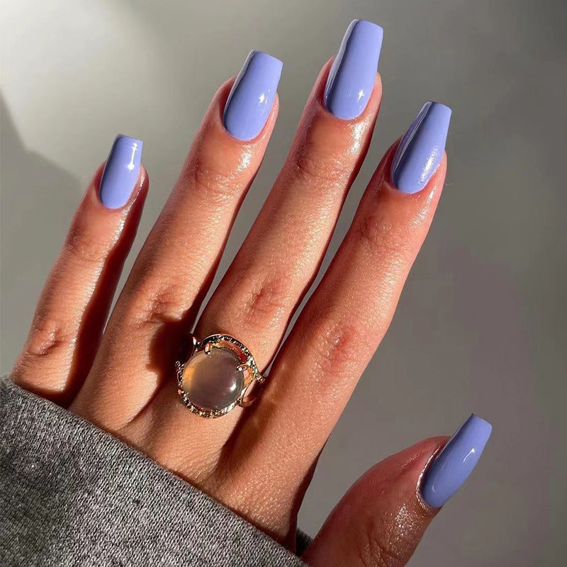 s Solid color short ballet collection short wholesale nail pieces Finished removable nails|365nails