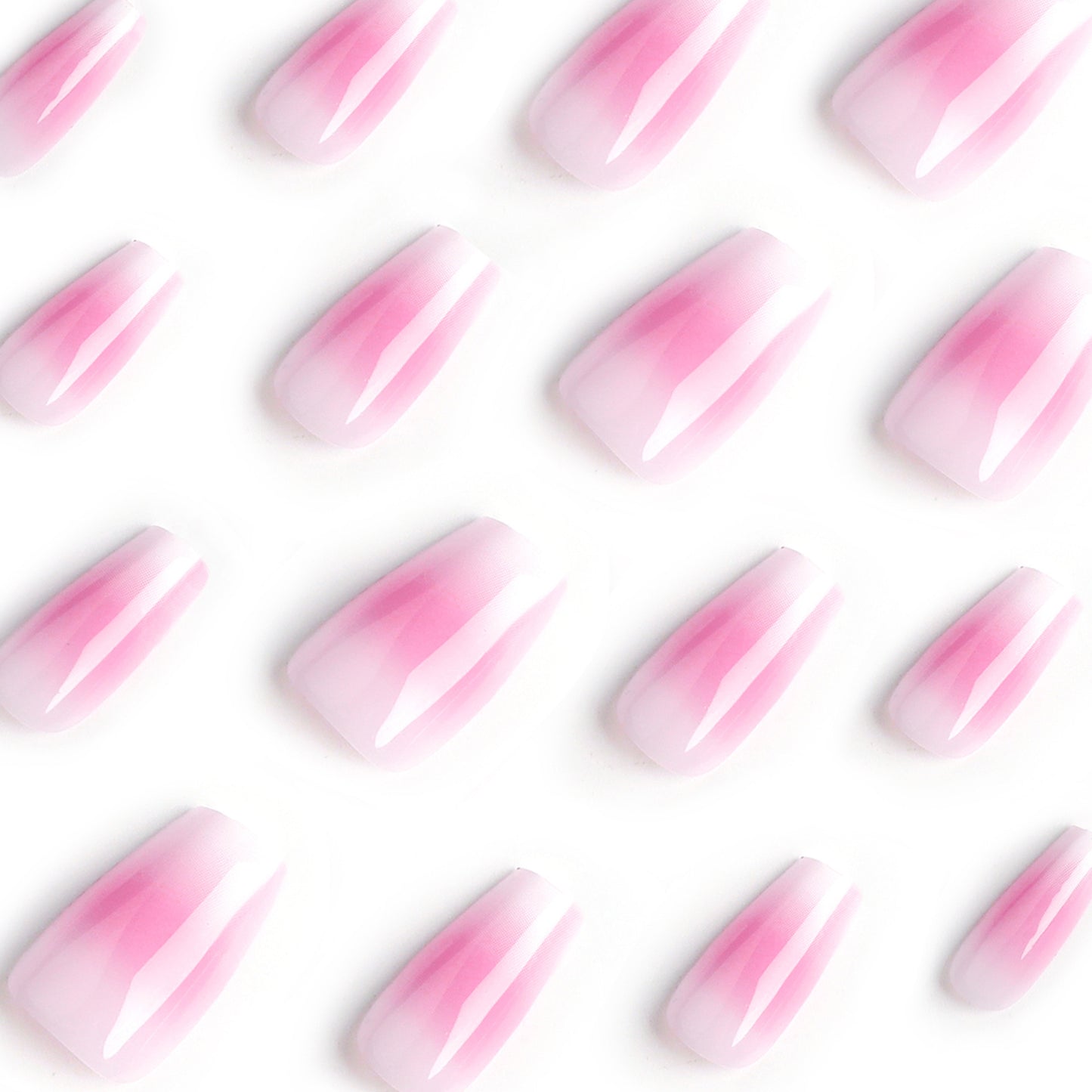 Unhas atacado mudança gradual manchas destacáveis unhas de pressão arte média e curta unhas postiças acabadas atacado|365nails
