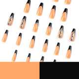 Vestindo armadura atacado preto francês com strass flash Vestindo armadura, pressione em pedaços de unha | 365nails