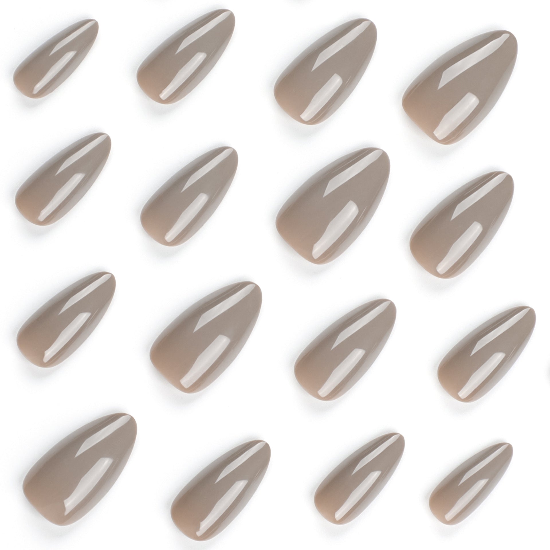 Classic solid color glossy wearable nail art wholesale nail art piece finished product detachable nail piece wearable nail piece|365nails