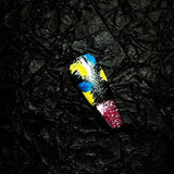Title Neon Graffiti | Art Series Press-On Nails