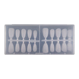 Nail Tips Special nail pads for press on nails, 200 pcs without engraving and grinding, standard size sub-size patch, fake nail manicure.