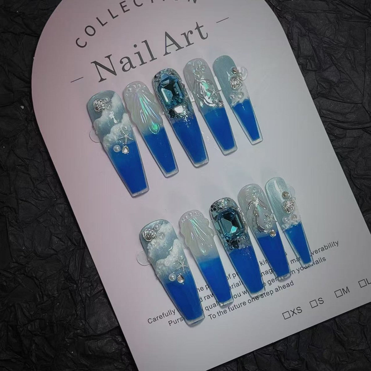 The Art Edit · Tidal Blue Neon