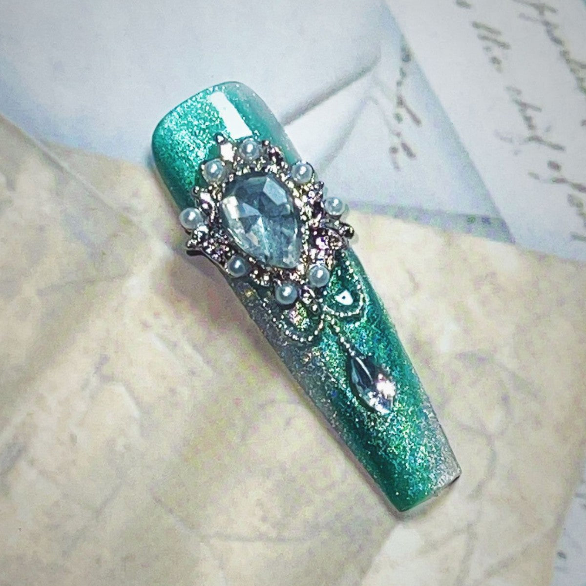 The Art Edit · Emerald Serpent Gleam