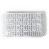 Nail Tips New children's press on nails pads, 40 pieces of sub-size matte, one size has no marks, no engraving and grinding, removable fake nails.