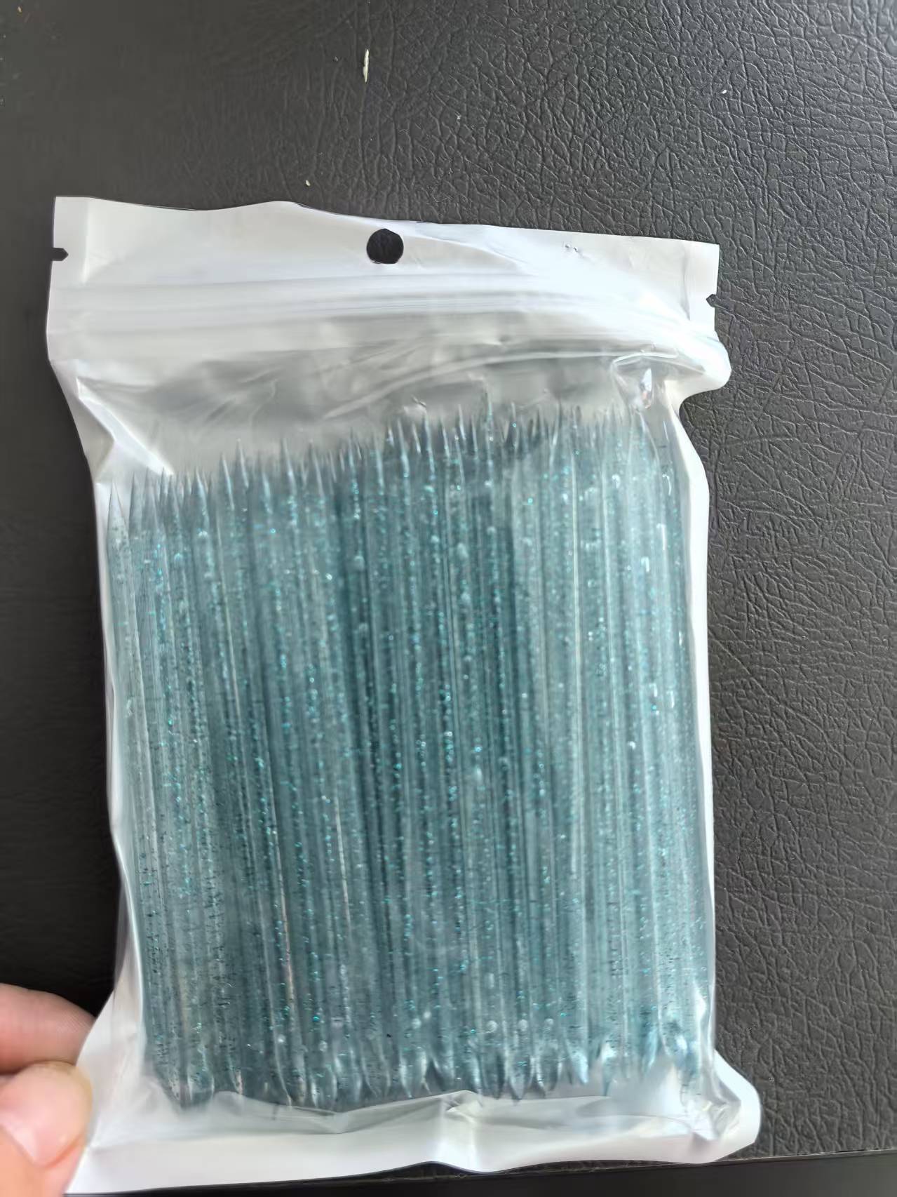 New nail art tool point drilling glue stick crystal rod nail art stick double head push dead skin beauty tool