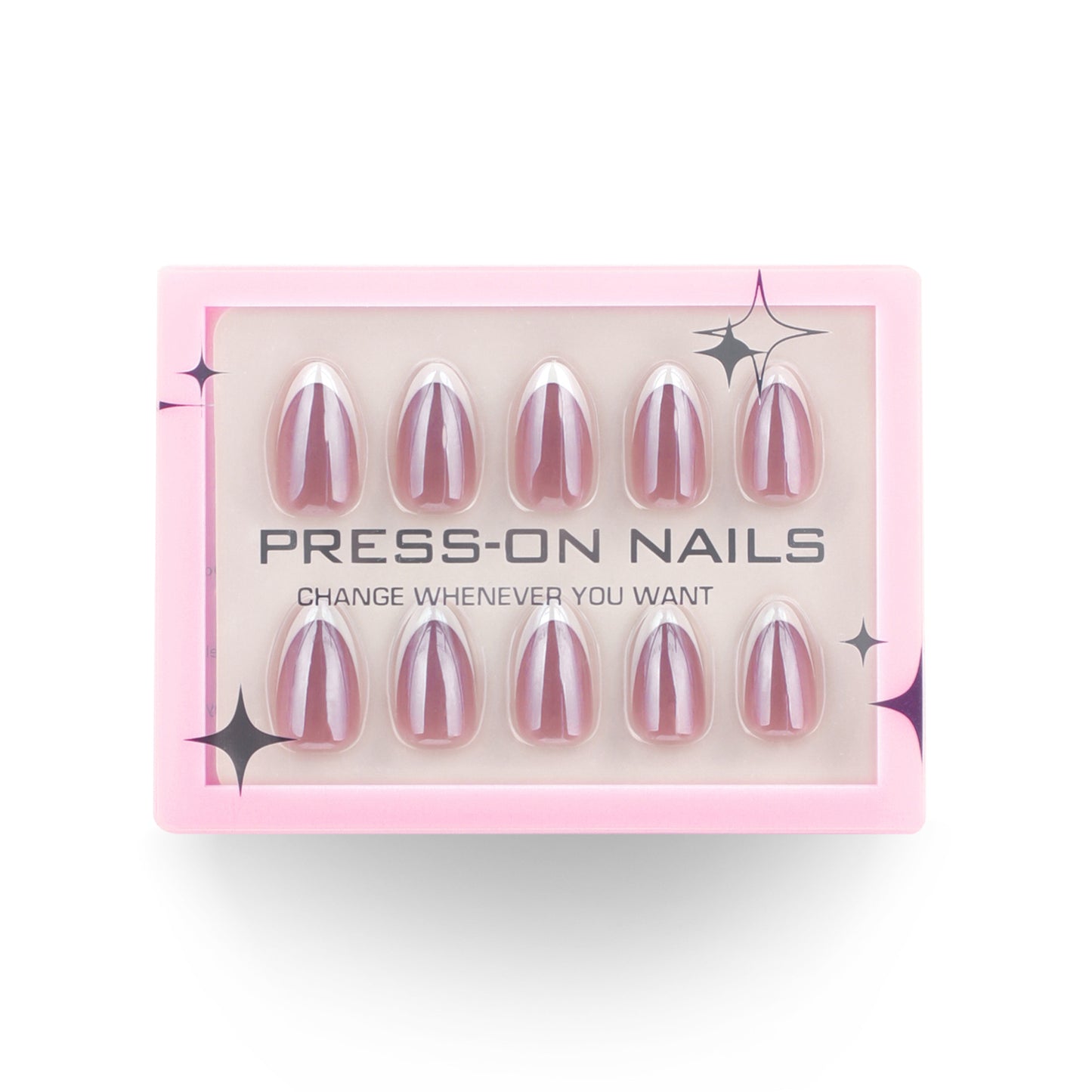 Minimalist French white coated wearable nail piece repeatable manicure fake nail short simple wearable nail wholesale|365nails