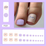 Pequena manicure taro roxo fosco e fresca, amor, doce menina, unhas postiças, manicure, atacado|365nails