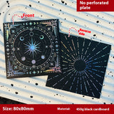 Press-On Nails Instruction Card Multi-style bronzing (MOQ:50 pieces)