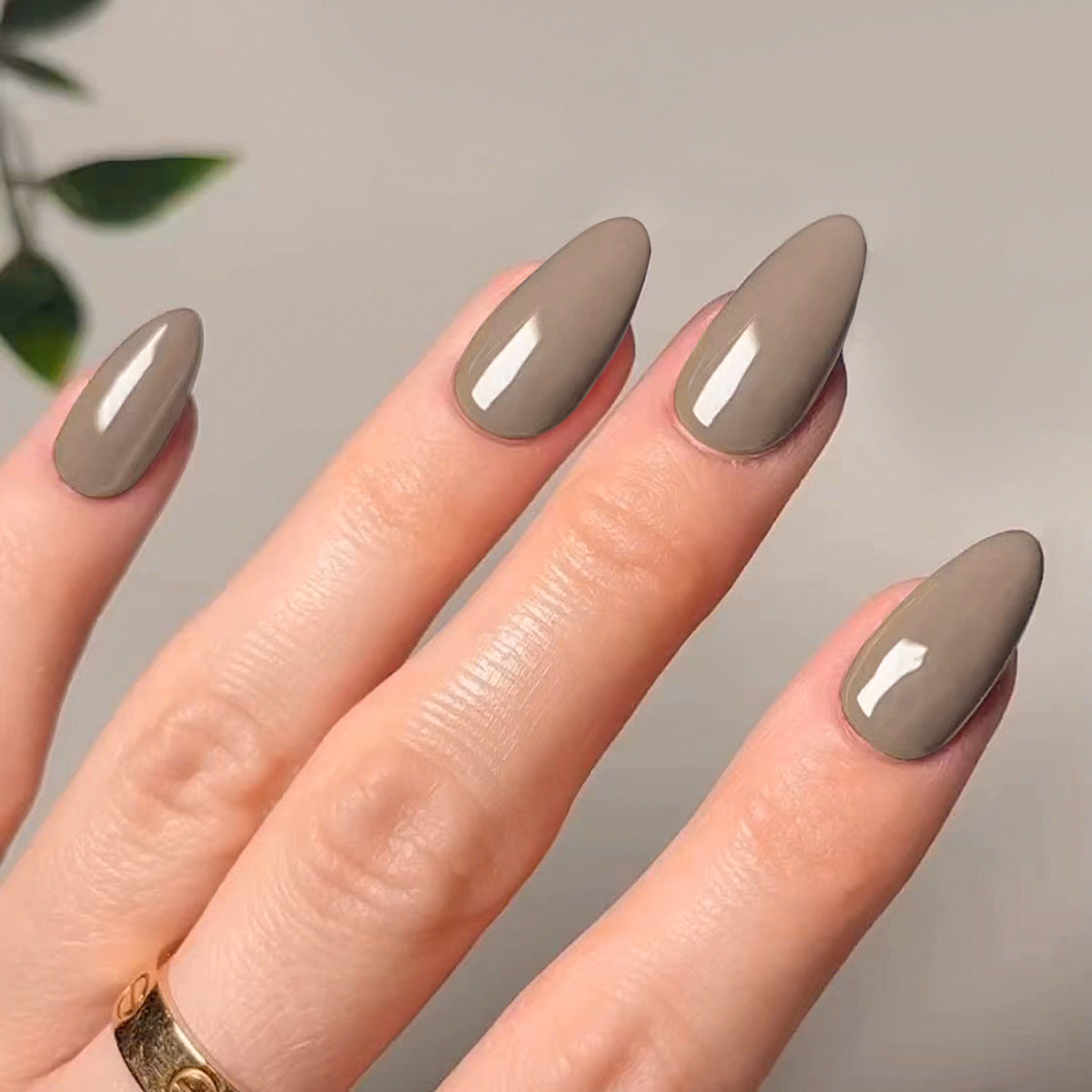 Classic solid color glossy wearable nail art wholesale nail art piece finished product detachable nail piece wearable nail piece|365nails