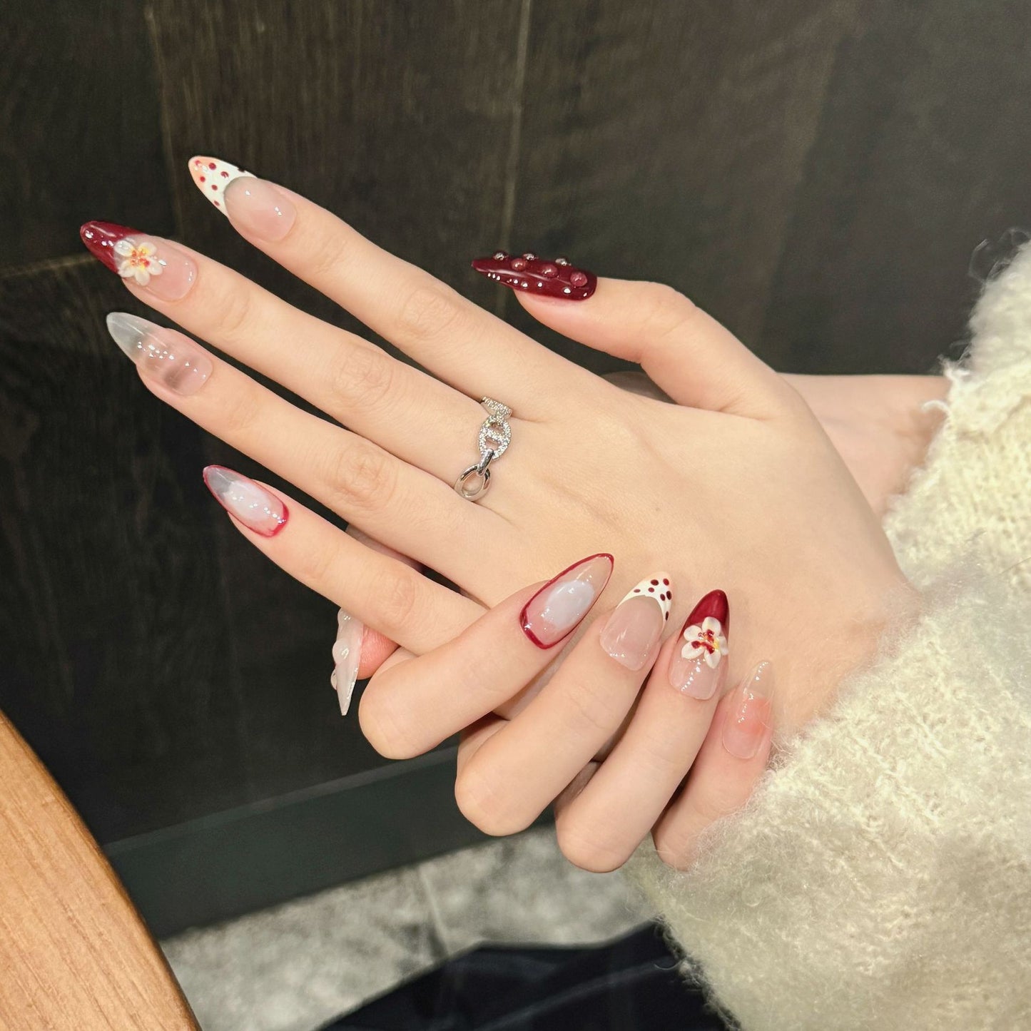 Pure Handmade Advanced Sense Summer Flower Tema Pequeno Fresco Pure Handmade | 365nails