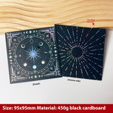 Press-On Nails Instruction Card Multi-style bronzing (MOQ:50 pieces)