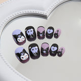 Unhas infantis, lindas unhas decoradas, 24 peças|365nails