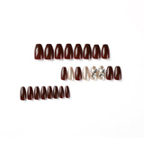 Nail art bordô dourado glitter strass pedaço de unha atacado remendo de unha atacado unha 365nails