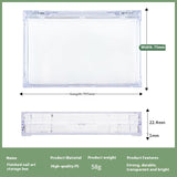 Square s storage box Sold in packs of 3. Minimum order: 1 pack (3 pcs). Quantity = num of packs. Qty1 = 3pcs, Qty2 =6 pcs