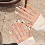 Unhas artísticas em estilo retrô chinês, metal, requintadas, versáteis, douradas e prateadas, feitas à mão | 365nails
