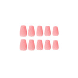Press-on nails wholesale Solid color short ballet nail matte fake nail wholesale Nail art Press-on nails wholesale|365nails