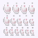 Nail Tips press on nails toenail gradual change wear foot nail patch spray oil prefabricated manicure 120 pieces fake nail piece