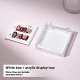 High-end transparent acrylic s storage box Sold in packs of 3. Minimum order: 1 pack (3 pcs). Quantity = num of packs. Qty1 = 3pcs, Qty2 =6 pcs