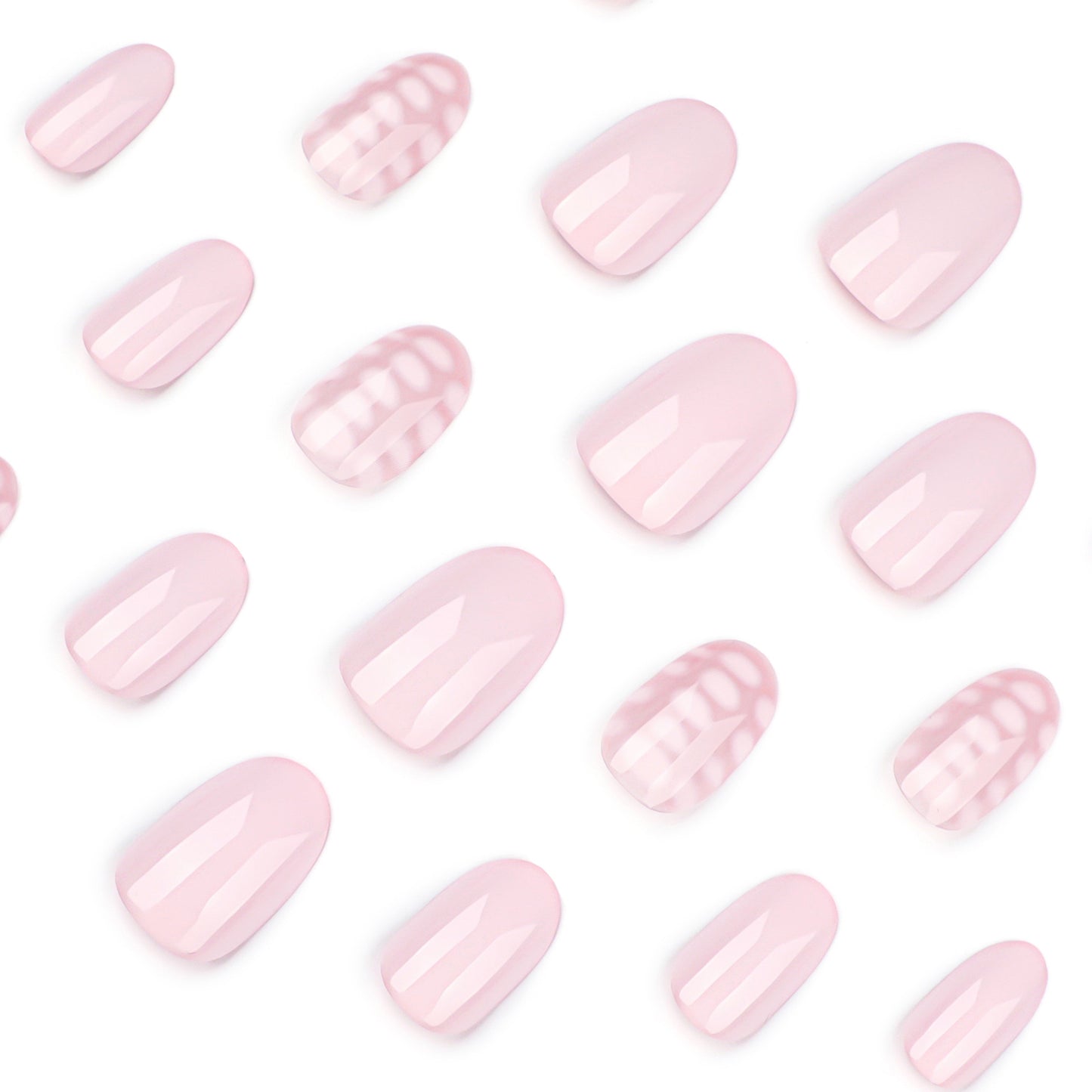 Uñas postizas cortas y redondas, ¡muy vendidas! Uñas postizas a presión, venta al por mayor | 365nails