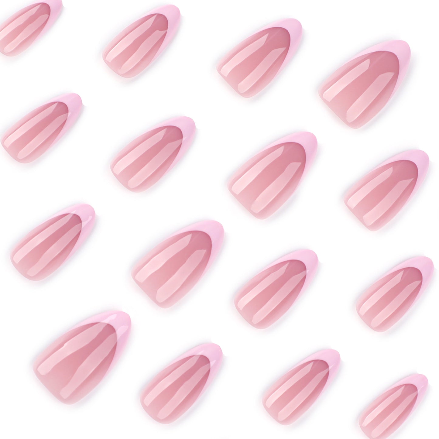 Short almond nail summer press on nails |365nails