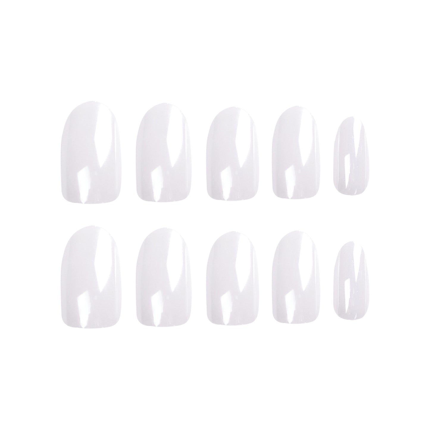 Wear fake nail pads White laser nail pads Removable nail pads Wholesale nail patches Wearable nail stickers|365nails