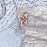 Title Luminous Flora Wings | Dreamy Art Series Press-On Nails