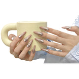 Red para uñas hecha a mano (2025), polvo de luz lunar rojo degradado, superbrillante, con recubrimiento de cristal, adhesivo de fototerapia superflash para uñas | 365nails