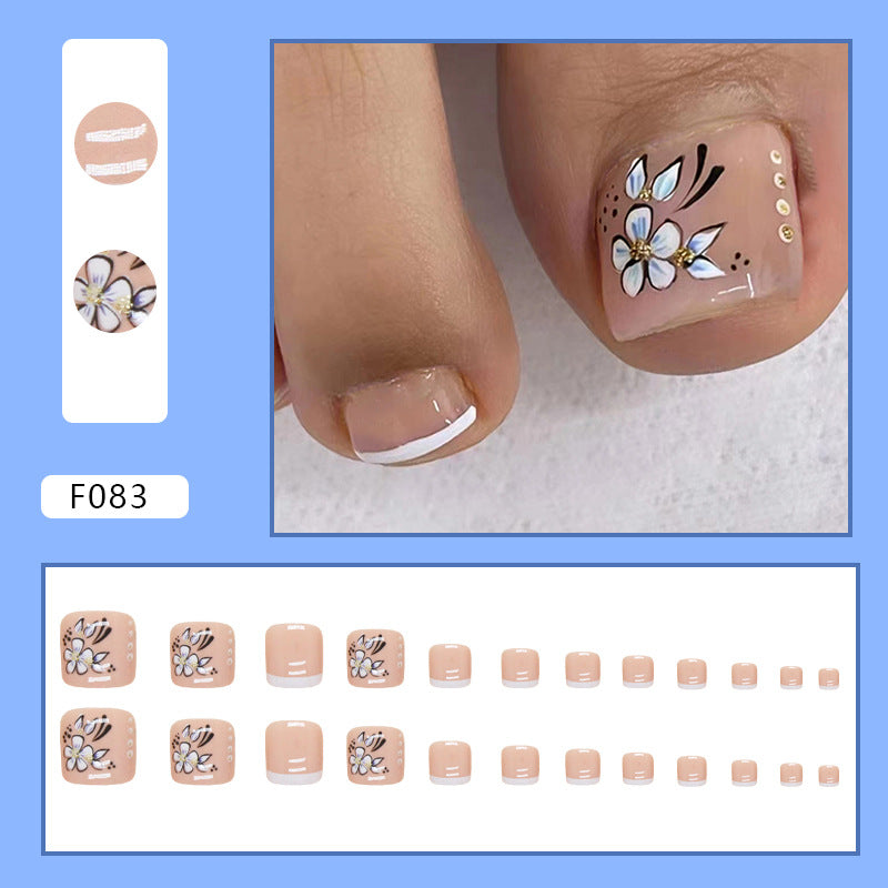 Manicura de flores naturales, lindas y coloridas, para primavera y verano, nuevas uñas postizas, uñas postizas a presión, piezas para uñas, uñas postizas a presión, venta al por mayor | 365nails