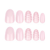 Uñas postizas cortas y redondas, ¡muy vendidas! Uñas postizas a presión, venta al por mayor | 365nails