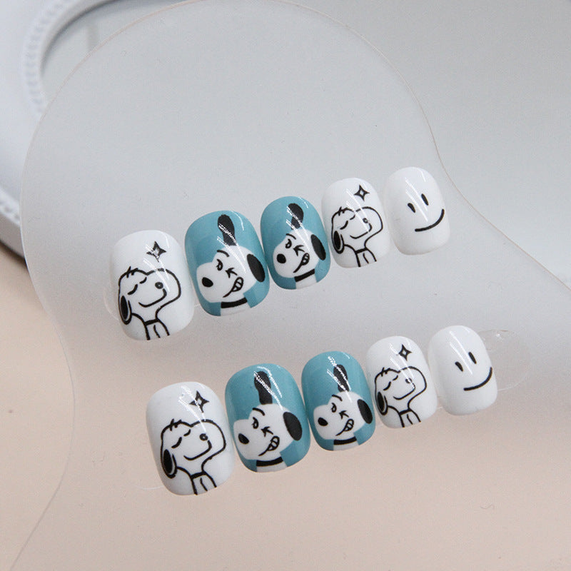 Unhas infantis divertidas e fofas, atacado, 24 peças | 365 unhas