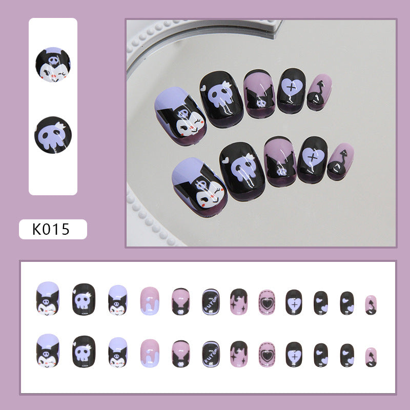 Kids nails cute nail art 24 pieces|365nails