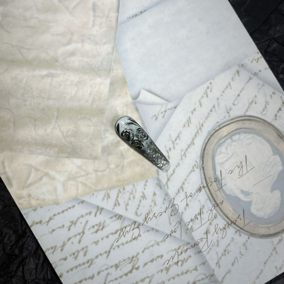 The Art Edit · Obsidian Silver Tide