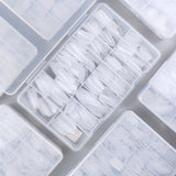 Nail Tips Amazon popular press on nails matte 450 almonds free of engraving ultra-thin and seamless patch manicure fake nails