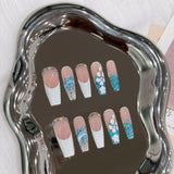 Pure handmade press on nails   nail art fake nails beauty | 365nails